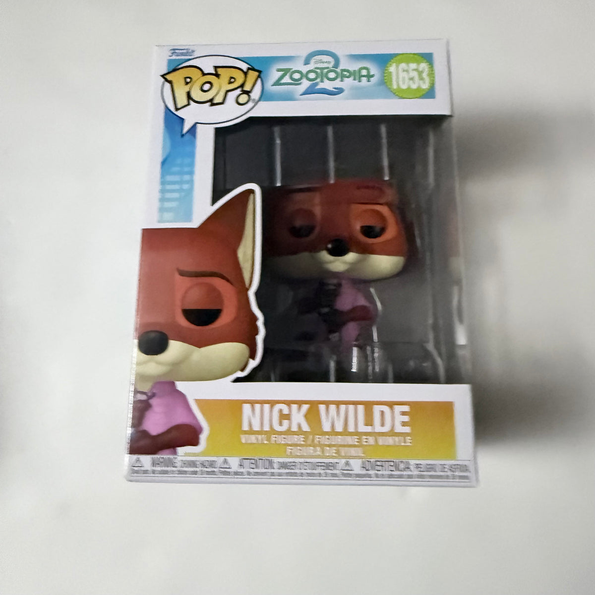 Funko Pop! Disney Zootopia 2 #1653: Nick Wilde & Protector – Yummy