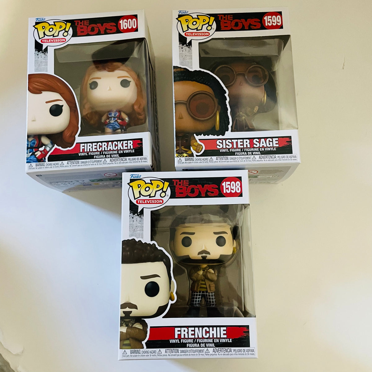 Funko POP! TV: The Boys Set of Sister sage, Frenchie