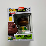 Funko Pop! Teenage Mutant Ninja Turtle #1417 - Michelangelo (Chocolate) & Protector