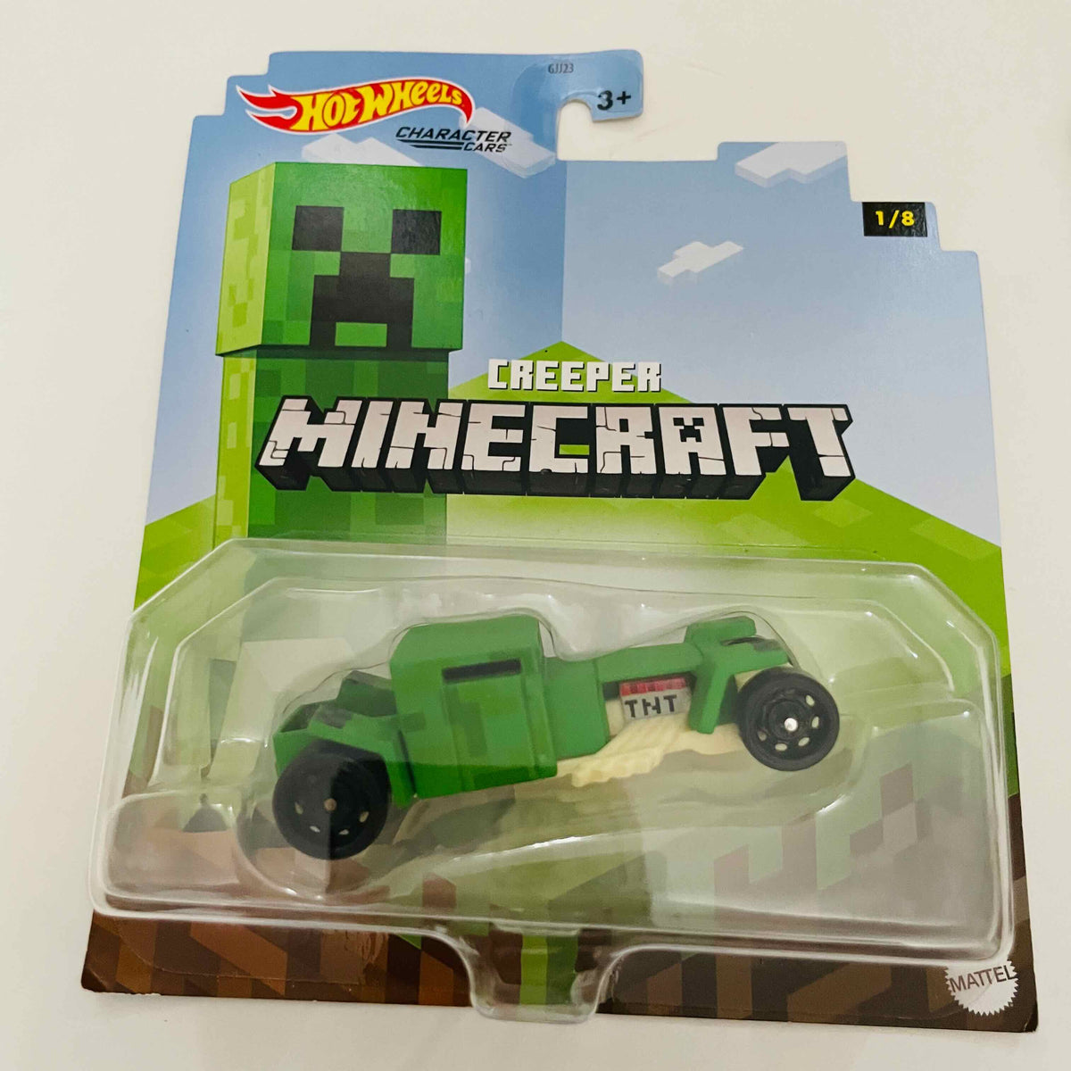 8 MINECRAFT character factory cars Hot Wheels