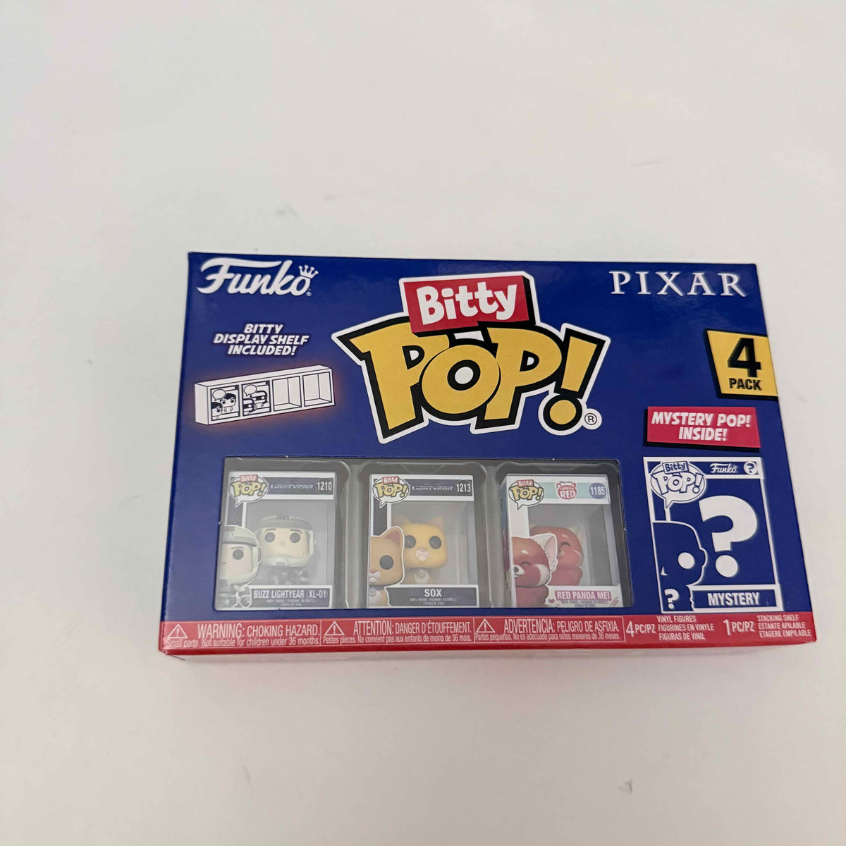 Pack De 4 Bitty Pop ! Fourchettes Toy Story - Funko - Édition 2023 Neuve Sous Blister