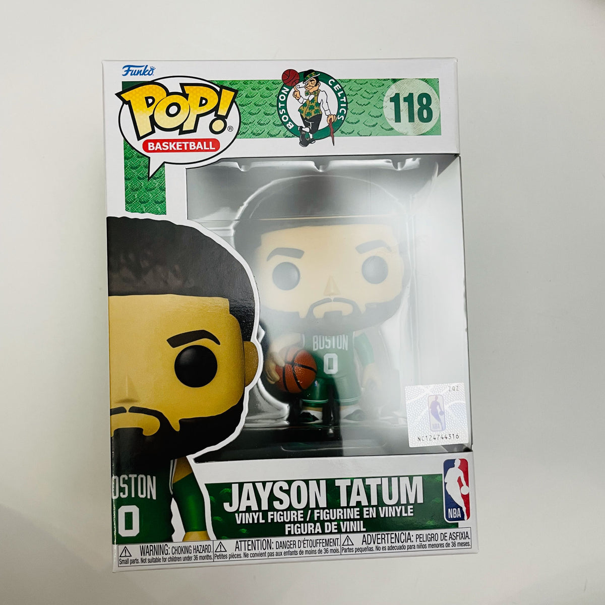 NBA Celtics Jayson Tatum (Green Jersey) Funko Pop! Vinyl Figure