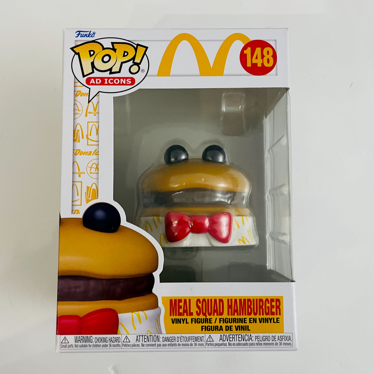 Funko Pop! Ad Icons: McDonald #148 - Meal Squad Hamburger