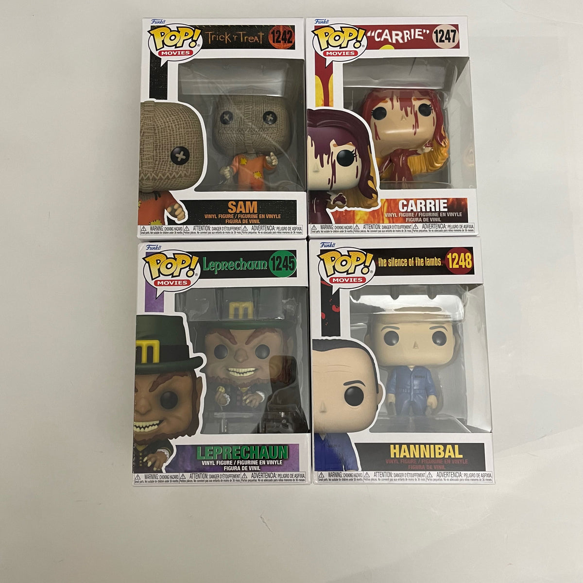 Funko Pop! Horror S9 Complete set of 4 - Hannibal Carrie Leprechaun Sa –  Yummy Boutique