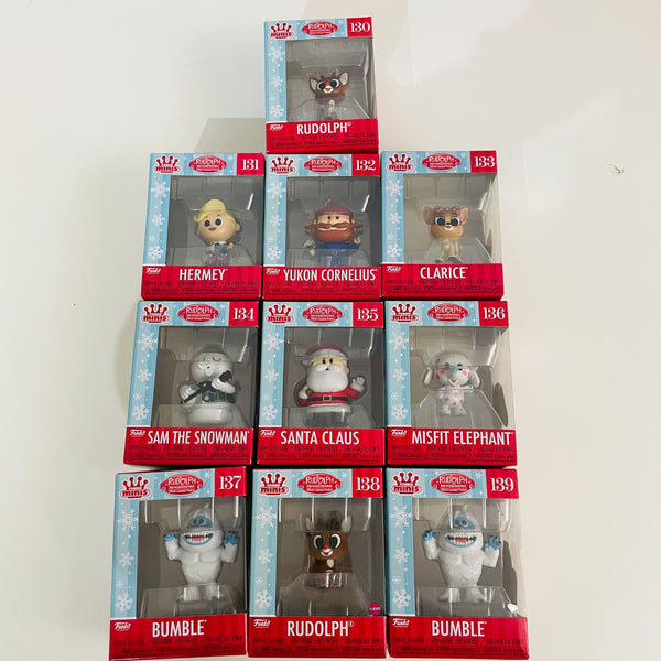 Funko Rudolph the Red-Nosed Reindeer Mini Complete set of 10