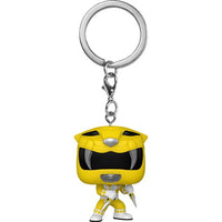 Funko Mighty Morphin Power Rangers 30th Anniversary Yellow Ranger Pop! Key Chain