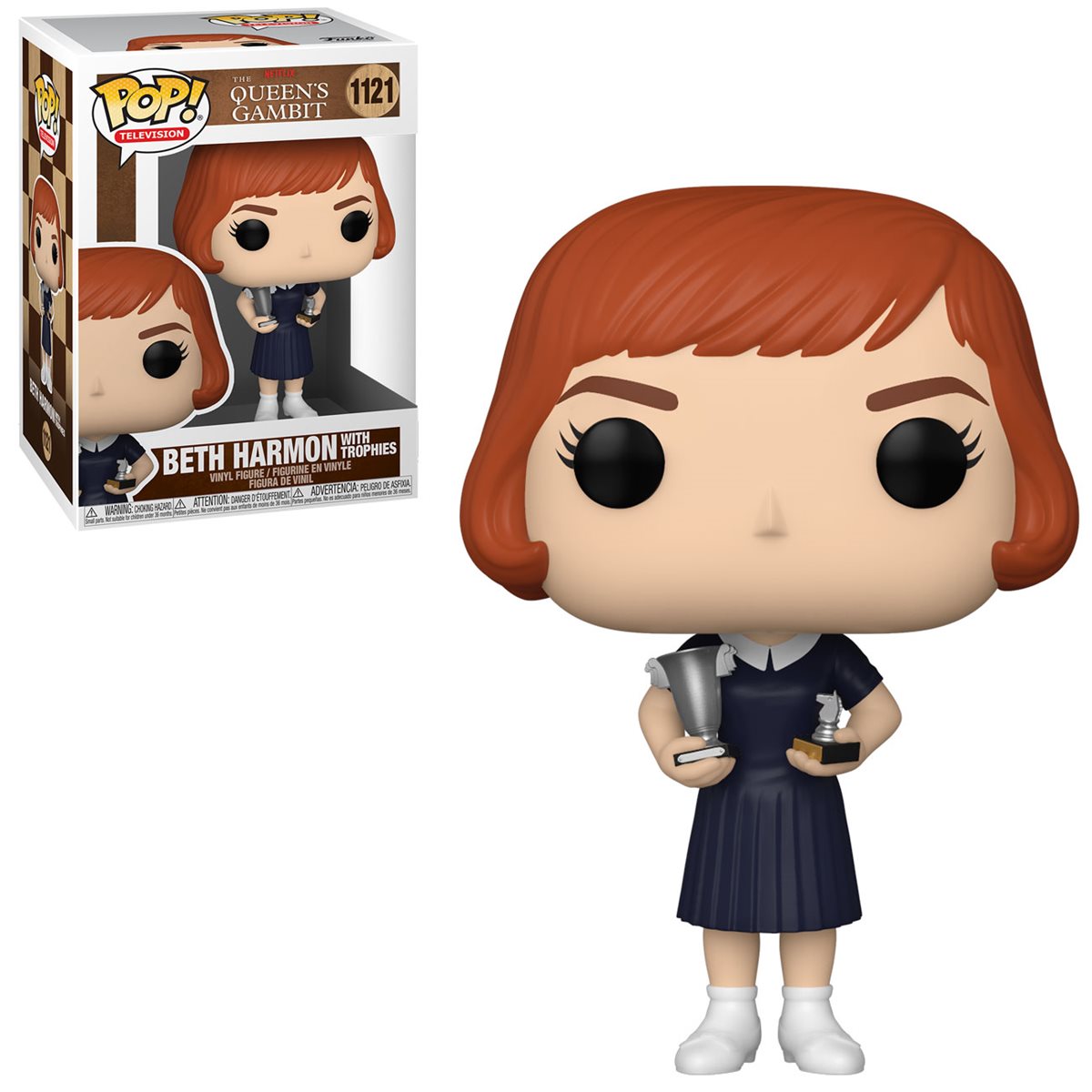 POP! Television The Queen's Gambit - Beth Harmon with Rook #1122