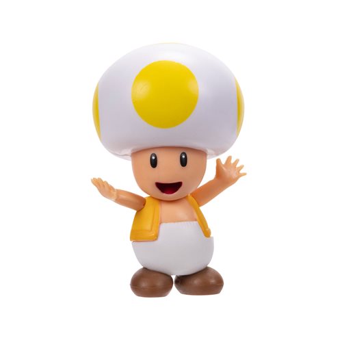 World of Nintendo 2 1/2-Inch Mini-Figures - Yellow Toad