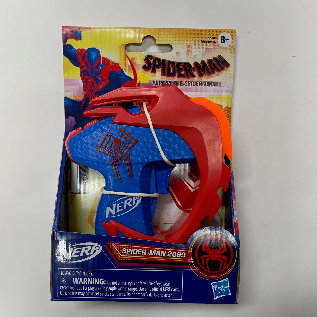 Nerf Spider-Man: Across The Spider-Verse, Spider-Man 2099 Dart Blaster, 2  Nerf Elite Darts