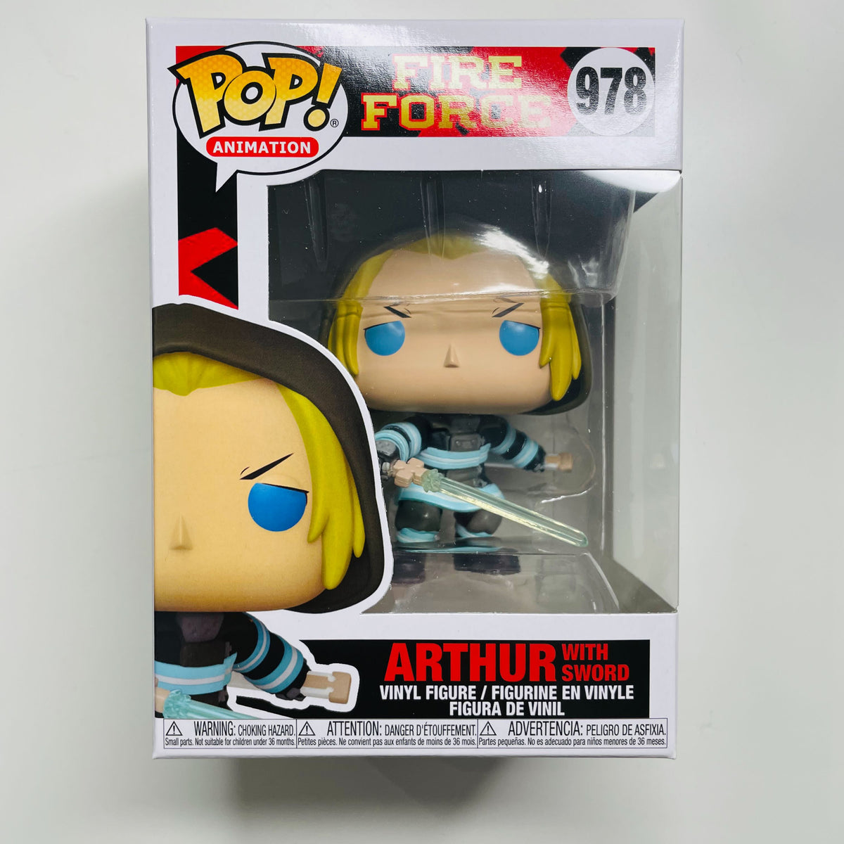 Fire Force Online Exhibition Face Acrylic Charm Collection Arthur