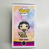Funko Pop! Disney Ultimate Princess #339: Snow White (Gold) with Pin & Protector