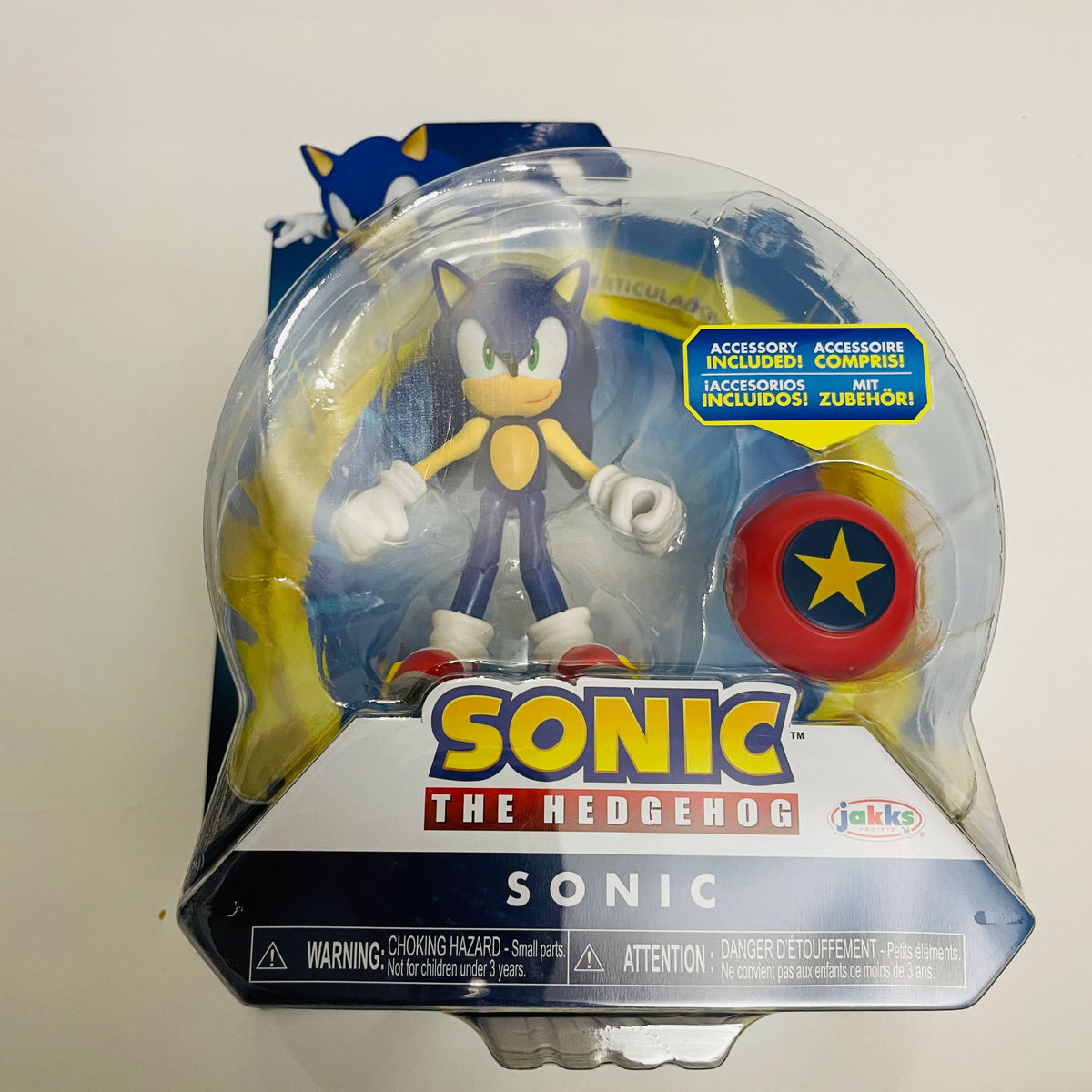 kit Boneco Sonic 4 peças 12cm - PENA VERDE SHOP