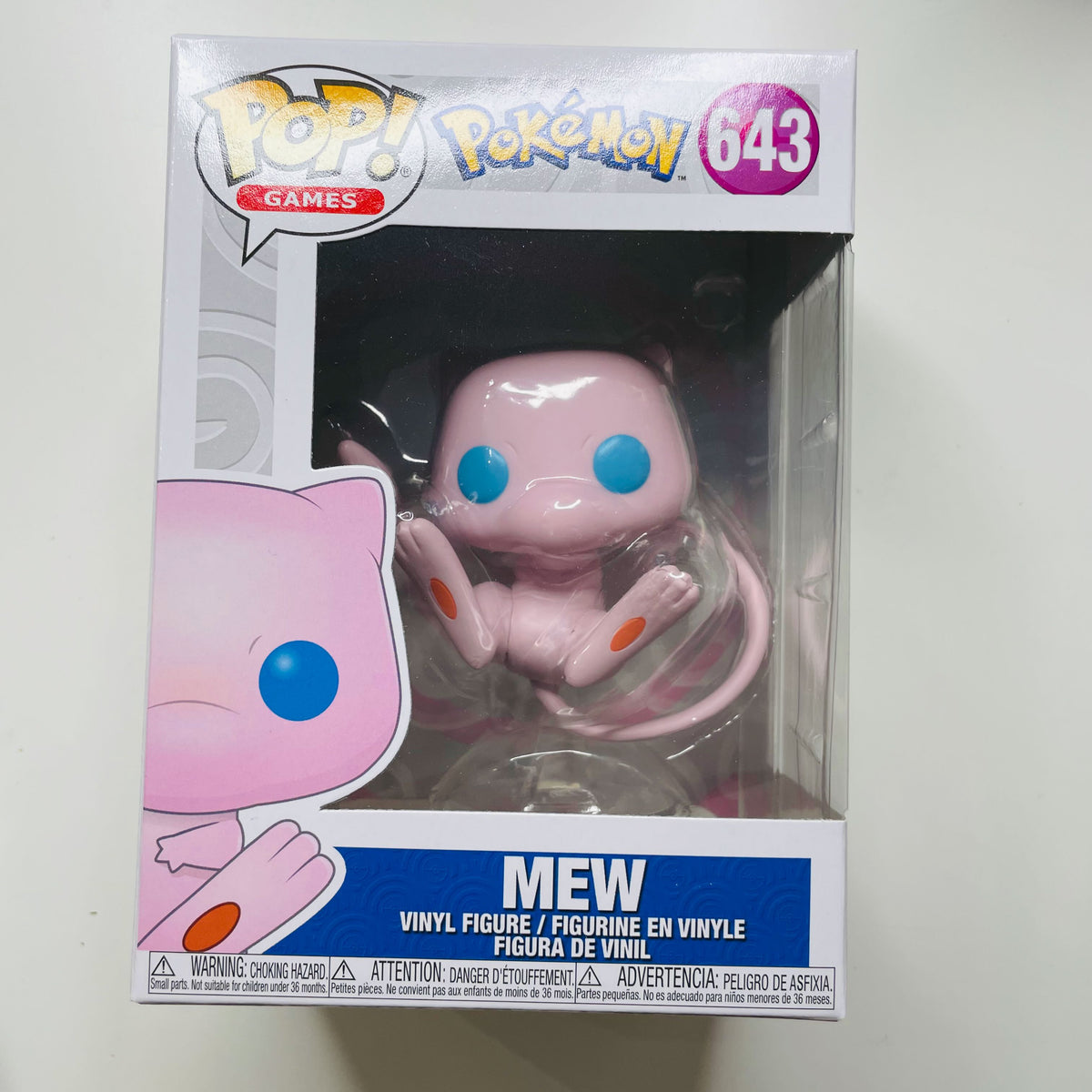 Pokemon Mew Funko Pop! Vinyl Figure #643