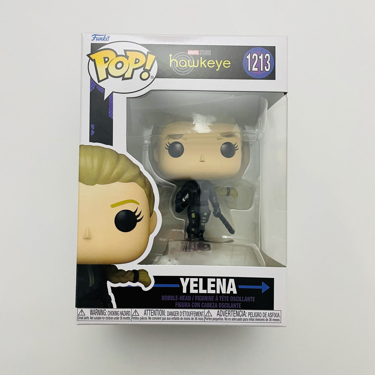 Funko Pop Disney Hawkeye Yelena #1213 Vinyl Figure Marvel Studios