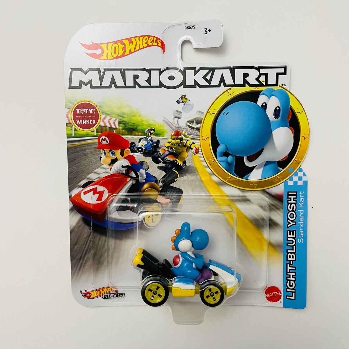 Hot Wheels Mario Kart Mario, Standard Kart Vehicle 