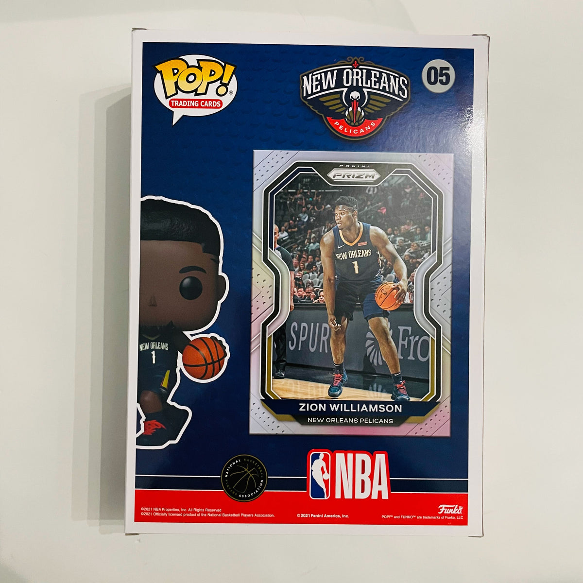 Funko Pop! NBA Basketball - Zion Williamson New Orleans Pelicans 2021