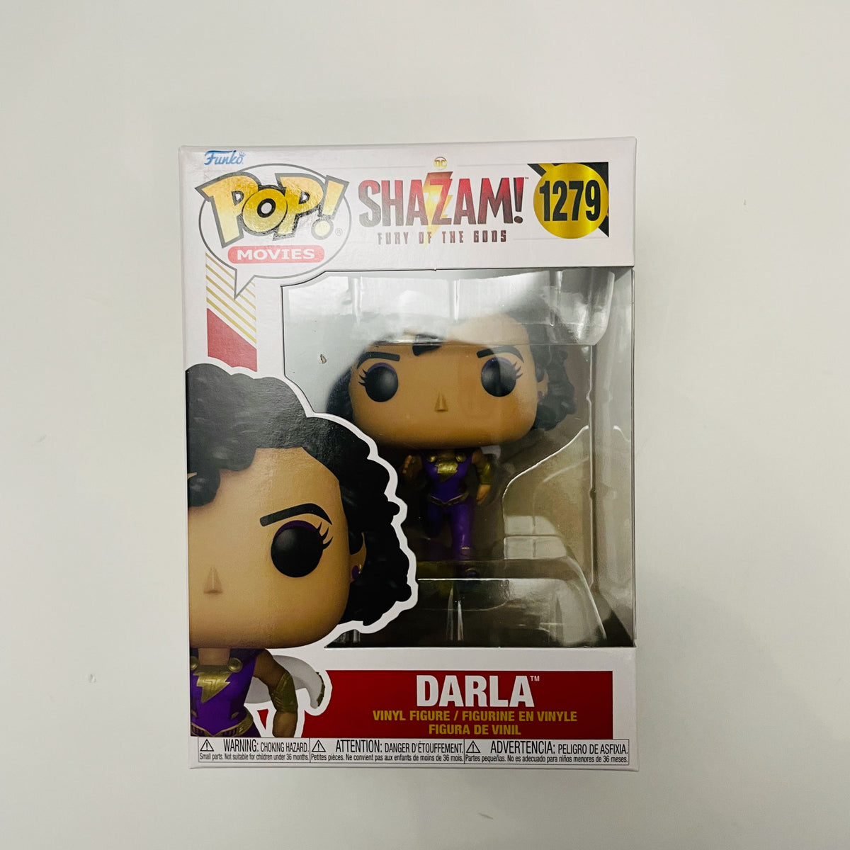 Funko Pop! Movies: Shazam! Fury of Gods #1279 Darla w/ protector