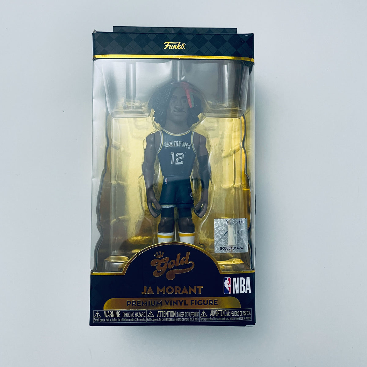 Funko Vinyl Gold 12: NBA - Ja Morant Vinyl Figure with Chase 