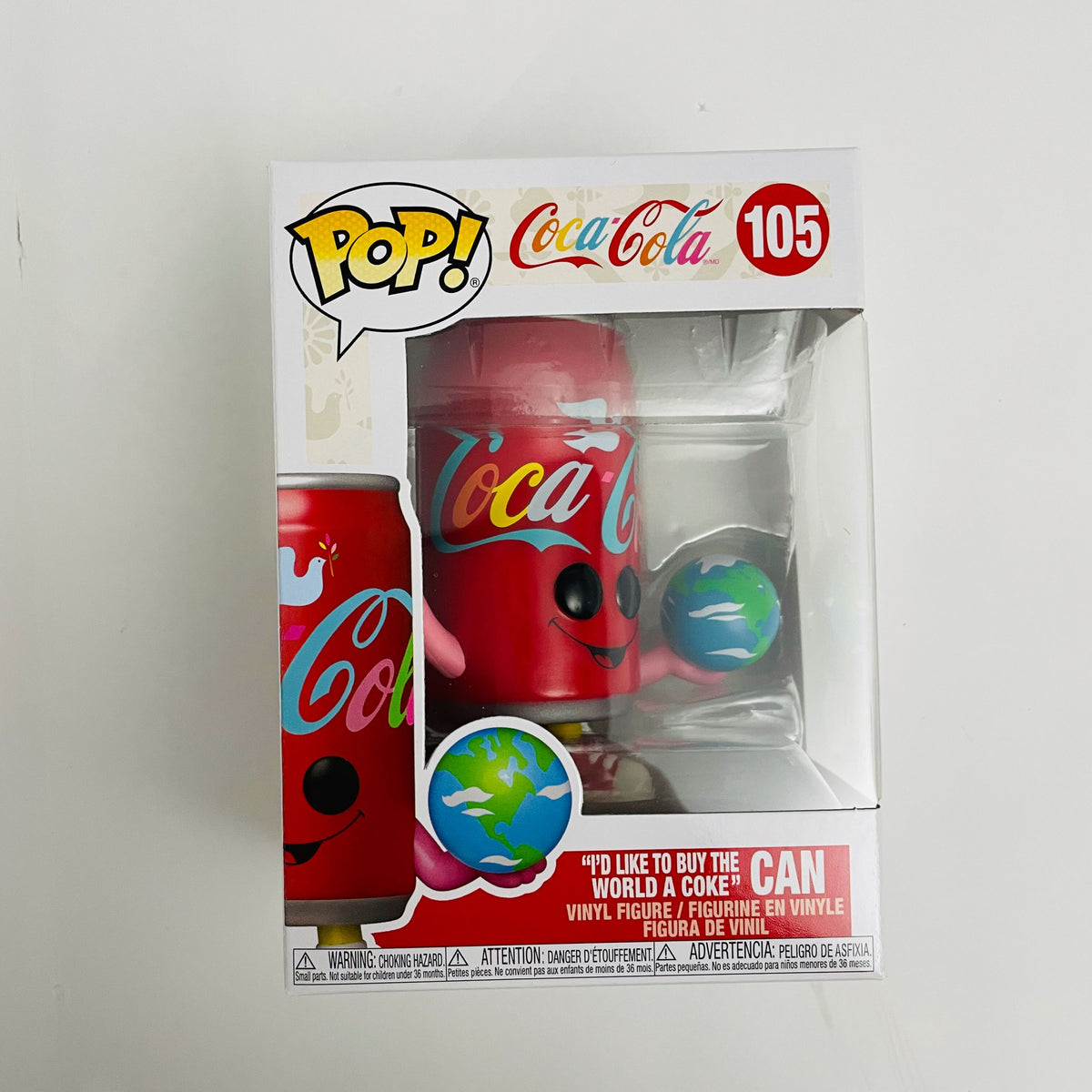 Funko Pop! Coca Cola #105 - I’d Like to Buy the World a Coke Can & Protector
