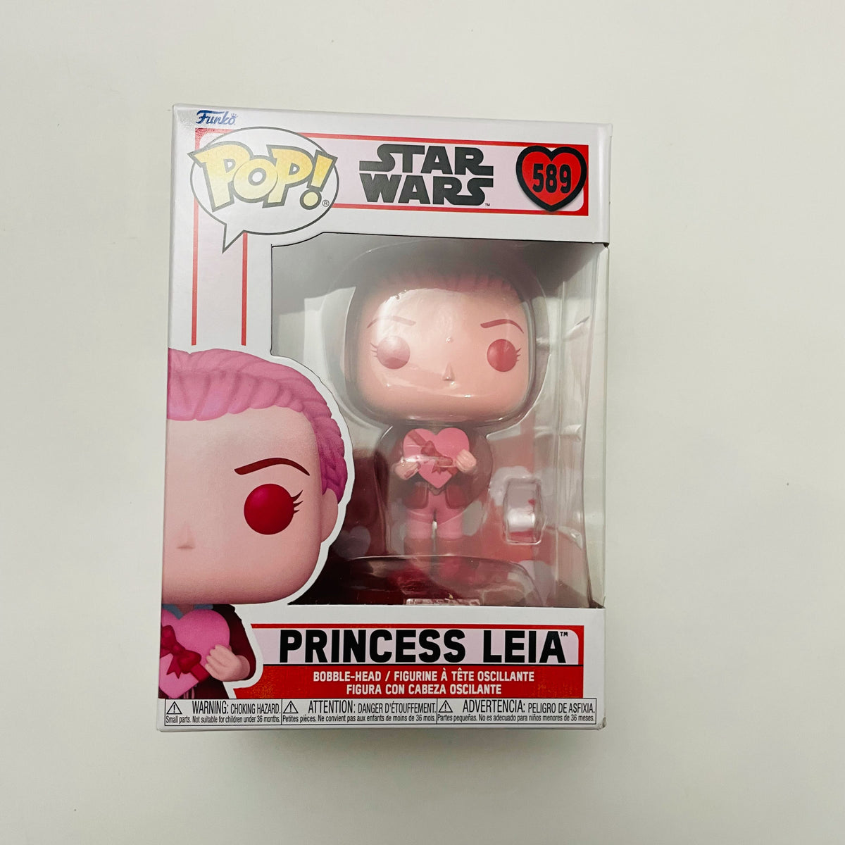 Funko Pop! Star Wars #589 : Valentine Princess Leia & Protector