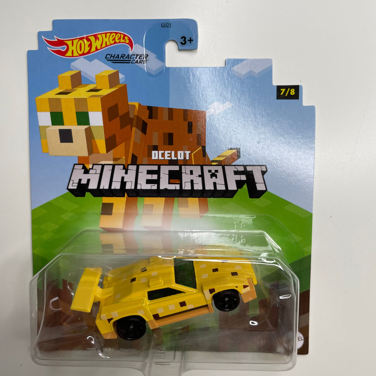 Minecraft Hot Wheels 1:64 Character Cars Ocelot