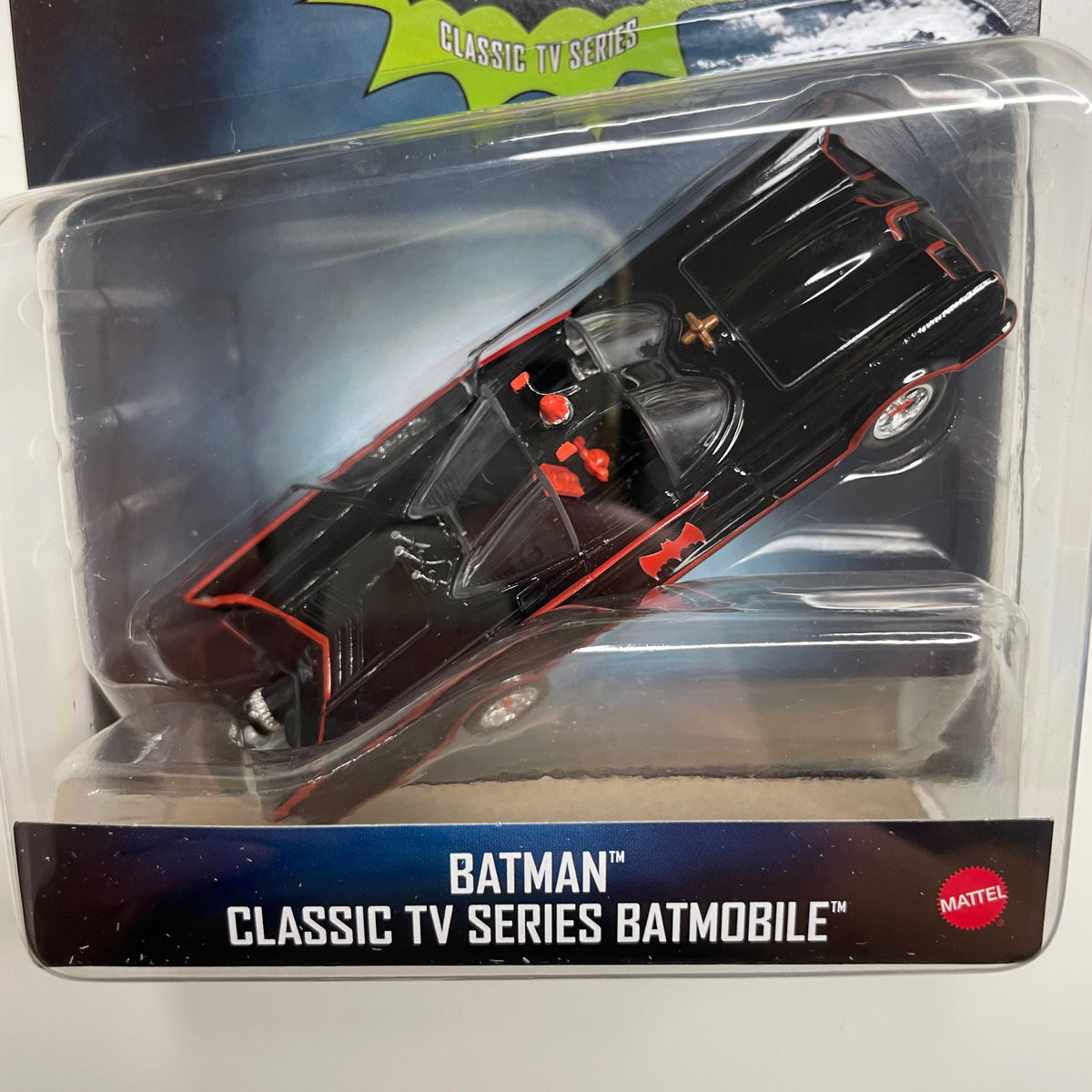 Hot Wheels Batman Cassic Tv Series Batmobile Mattel no Shoptime