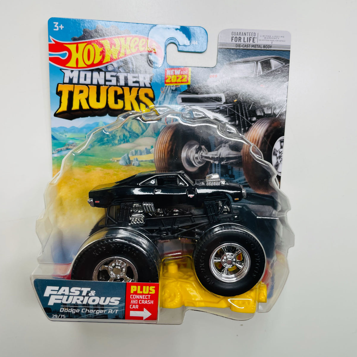 Hot Wheels Monster Truck Oversized Dodge R/T - Lucky Duck Toys