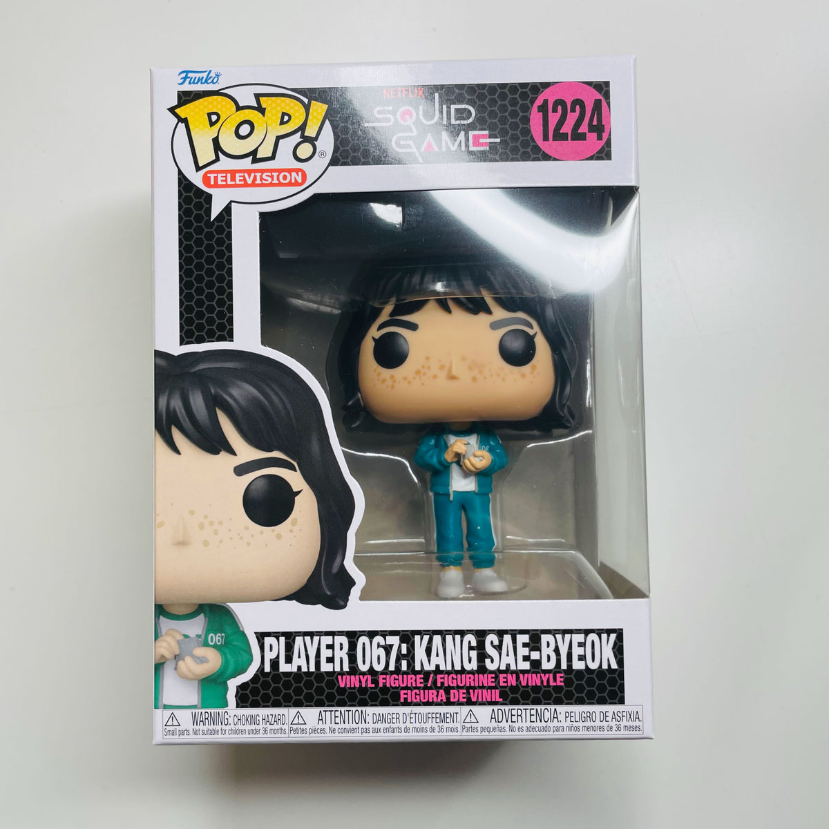 Funko Pop! Television: Squid Game Collectors Set - Netflix 3 Figure Set  Includes: Player 456, Player 001, and Masked Worker