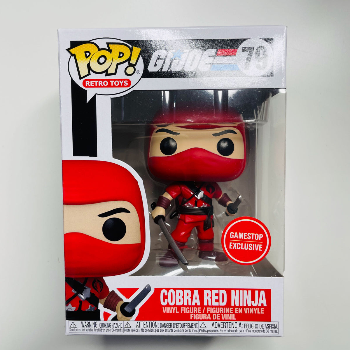 Funko POP! Retro Toys: G.I. Joe Cobra Red Ninja #79