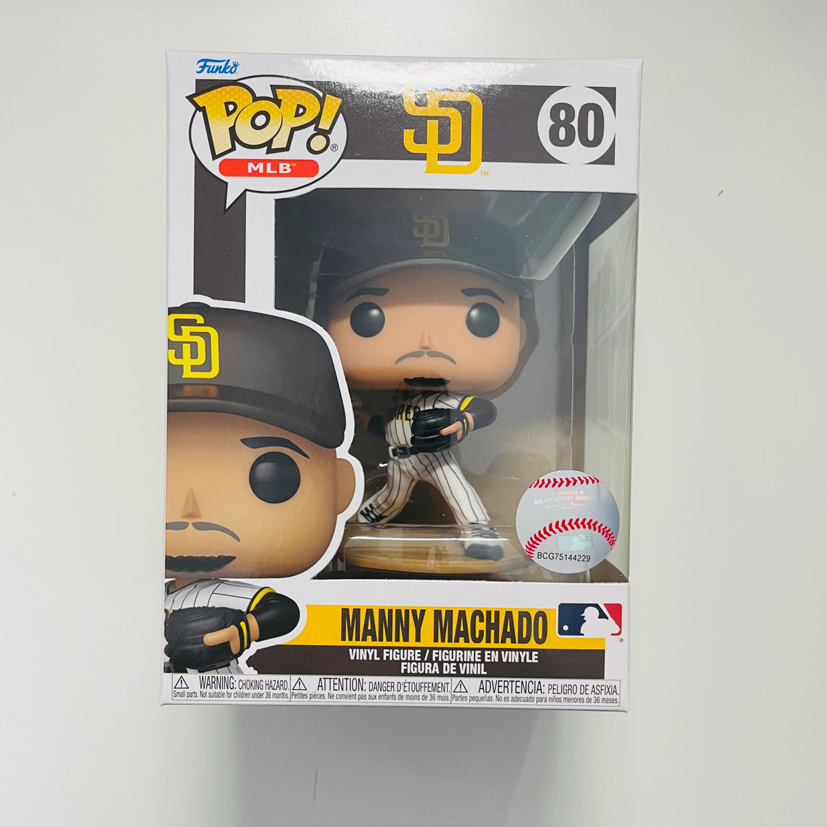 Funko Pop! MLB: Padres - Manny Machado (Home Jersey) Vinyl Figure 