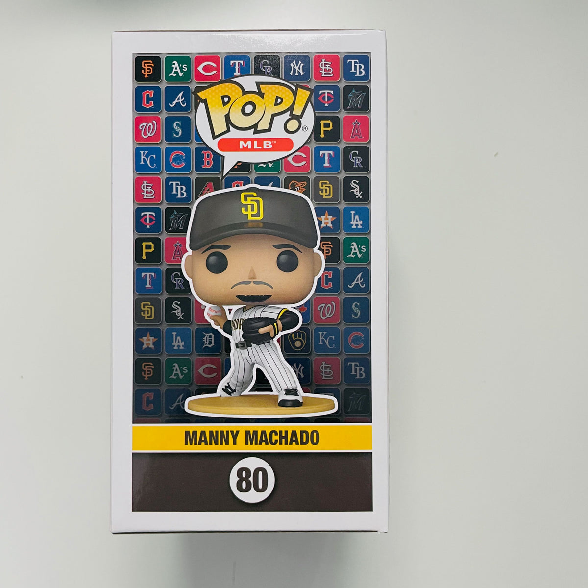 Funko POP! MLB- San Diego Padres MANNY MACHADO Home Jersey #80 Vinyl Figure