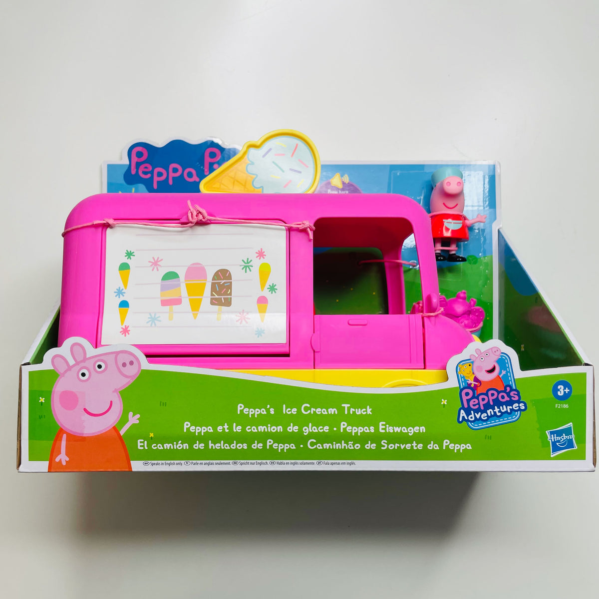 Hasbro Peppa's Adventures Peppa Pig Peppa's Ice Cream Truck