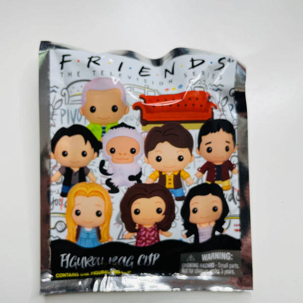 Friends Figural 3D Foam Bag Clip