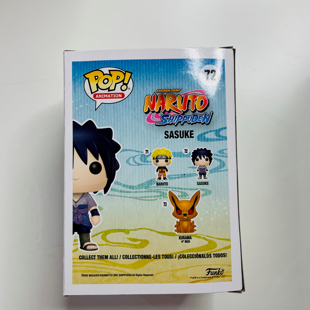 Funko POP! Animation: Naruto Shippuden #72 - Sasuke & Protector – Yummy  Boutique