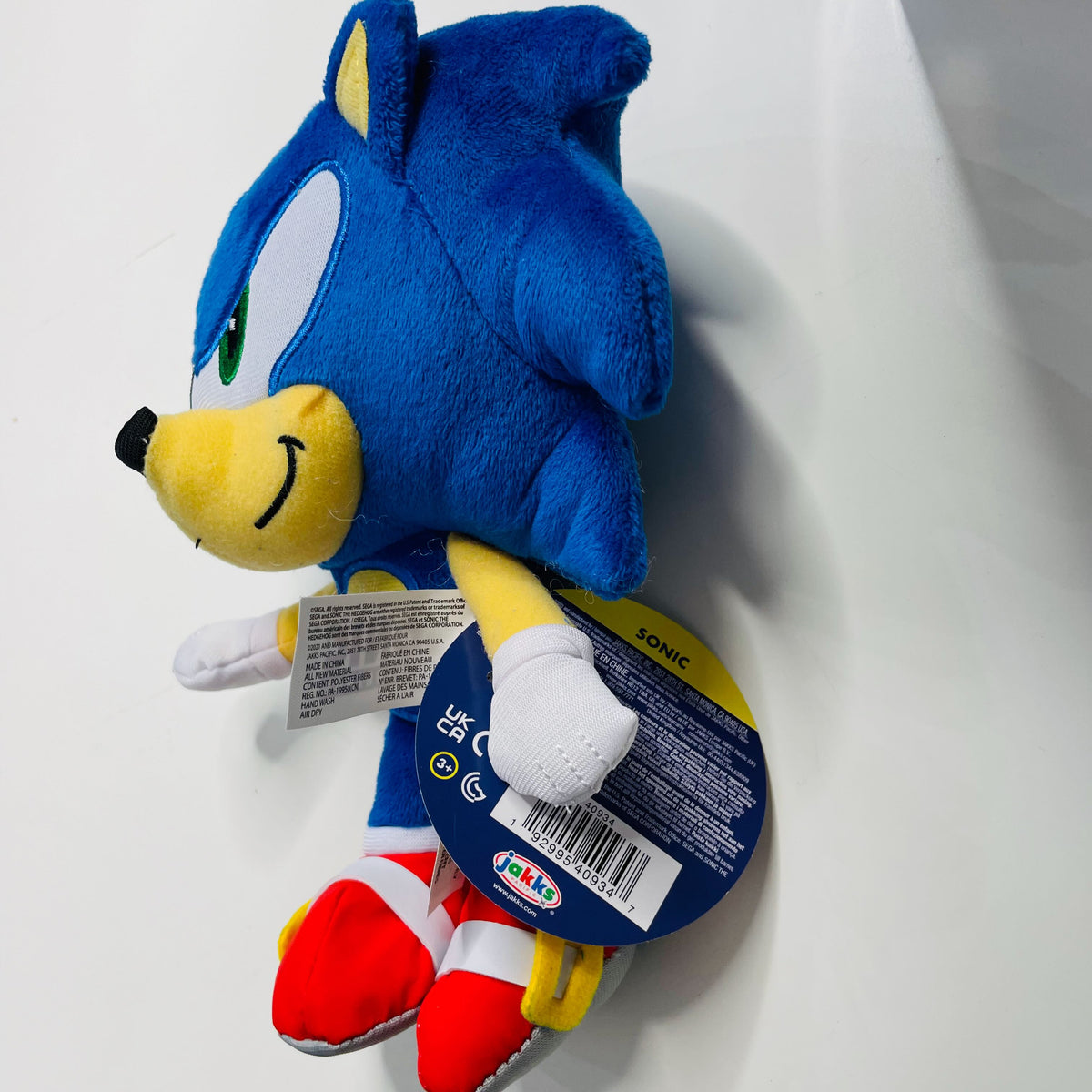 Tomy 12 inch cheap modern sonic plush