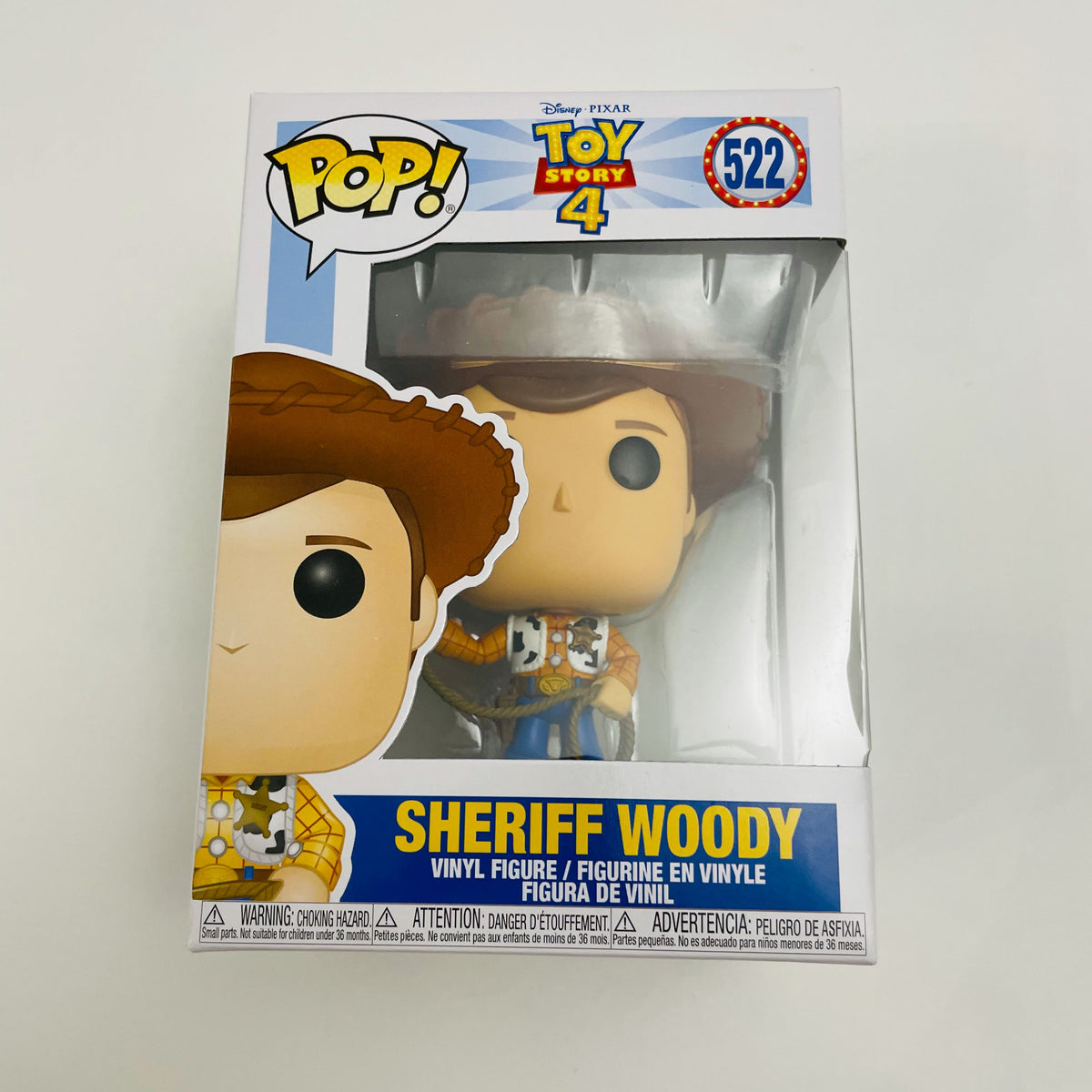 Toy Story 4 - Figurine Woody - Funko Pop