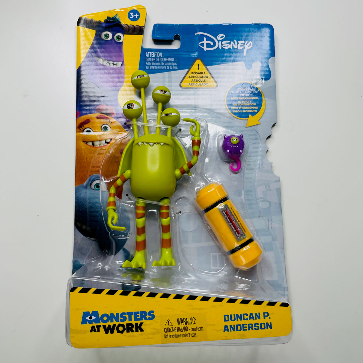 Monsters at Work Core Action Figure - Duncan P. Anderson  Yummy Boutique