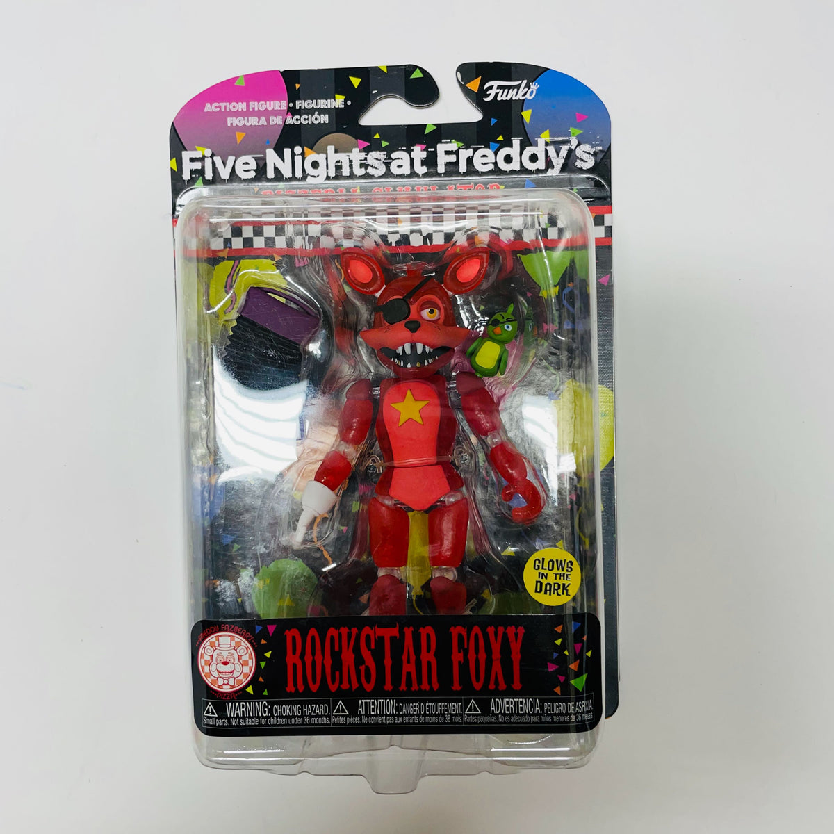 Five Night's at Freddy's Action Figure Pizza Simulator Rockstar