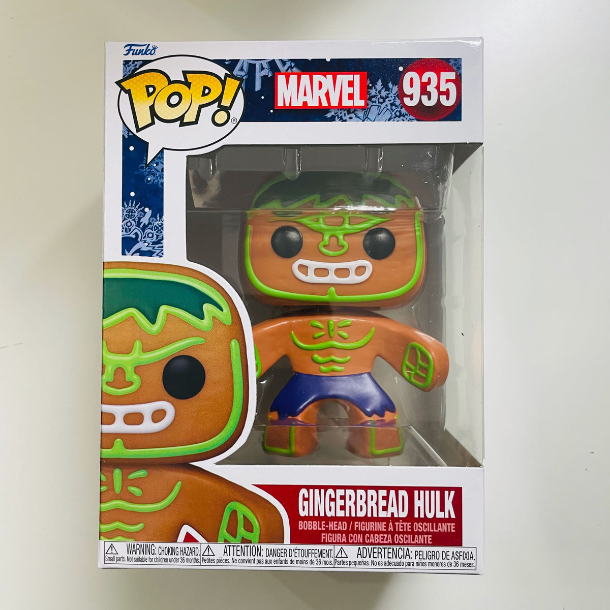 Hulk (Gingerbread) Marvel Funko Pop! Holiday - CLARKtoys