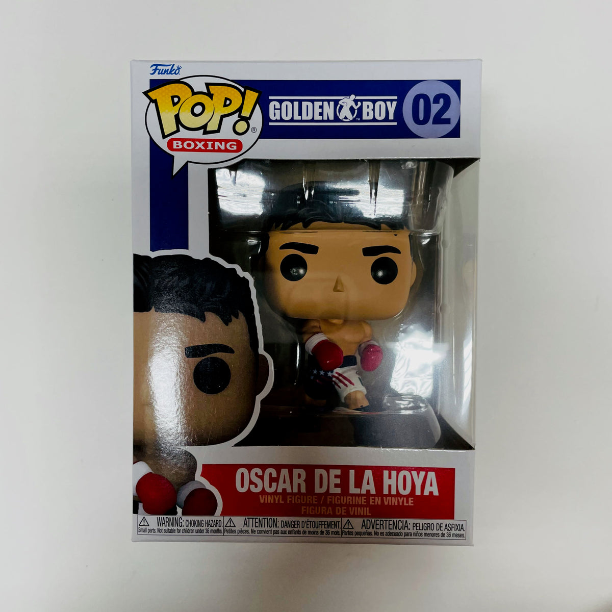 Funko POP! Boxing Golden Boy #02 Oscar De La Hoya Protector