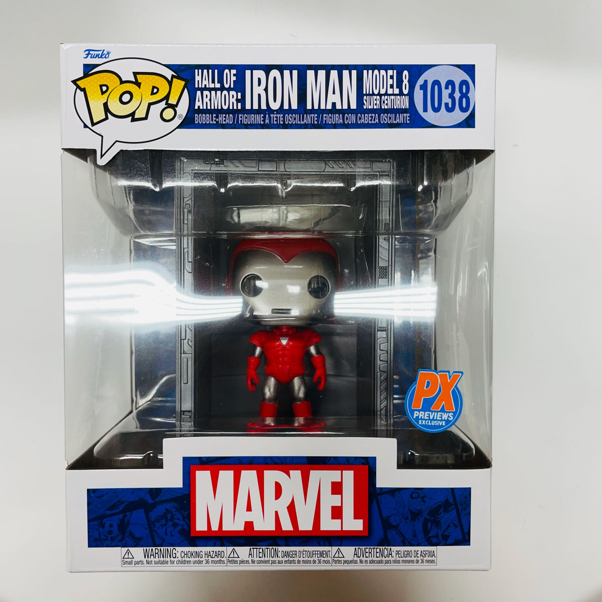 Funko pop Iron Man (Unmasked) - Iron Man - Funko Marvel