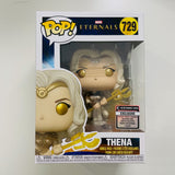 Funko POP! : Marvel Eternals #729 - Thena With Collectible Card + Protector