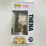 Funko POP! : Marvel Eternals #729 - Thena With Collectible Card + Protector