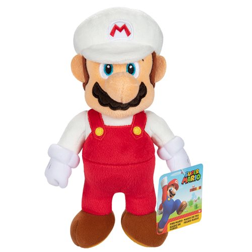 World of Nintendo Super Mario 4-Inch Plush - Fire Mario