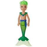 Barbie Dreamtopia Chelsea Merboy Doll with Green Hair