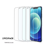 2 pcs pack Tempered Glass For iPhone 12 /12 Pro/XS Max Full Cover Screen Protector
