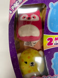 Squishville by Squishmallows Random 2-inch Mini-Plush 4-Pack - Lucia & Lexie