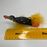 3D paddle leg duck lure with back and belly treble hook / Greeb 2 / 4” 1.1oz