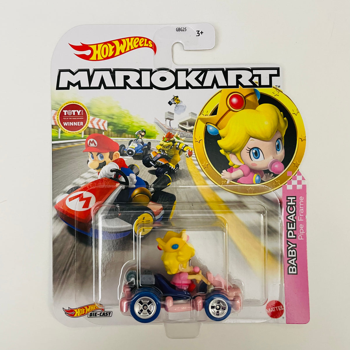 Mario Kart Hot Wheels Baby Peach Pipe Frame Yummy Boutique