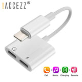!ACCEZZ Dual Lighting Audio Adapter For IPhone